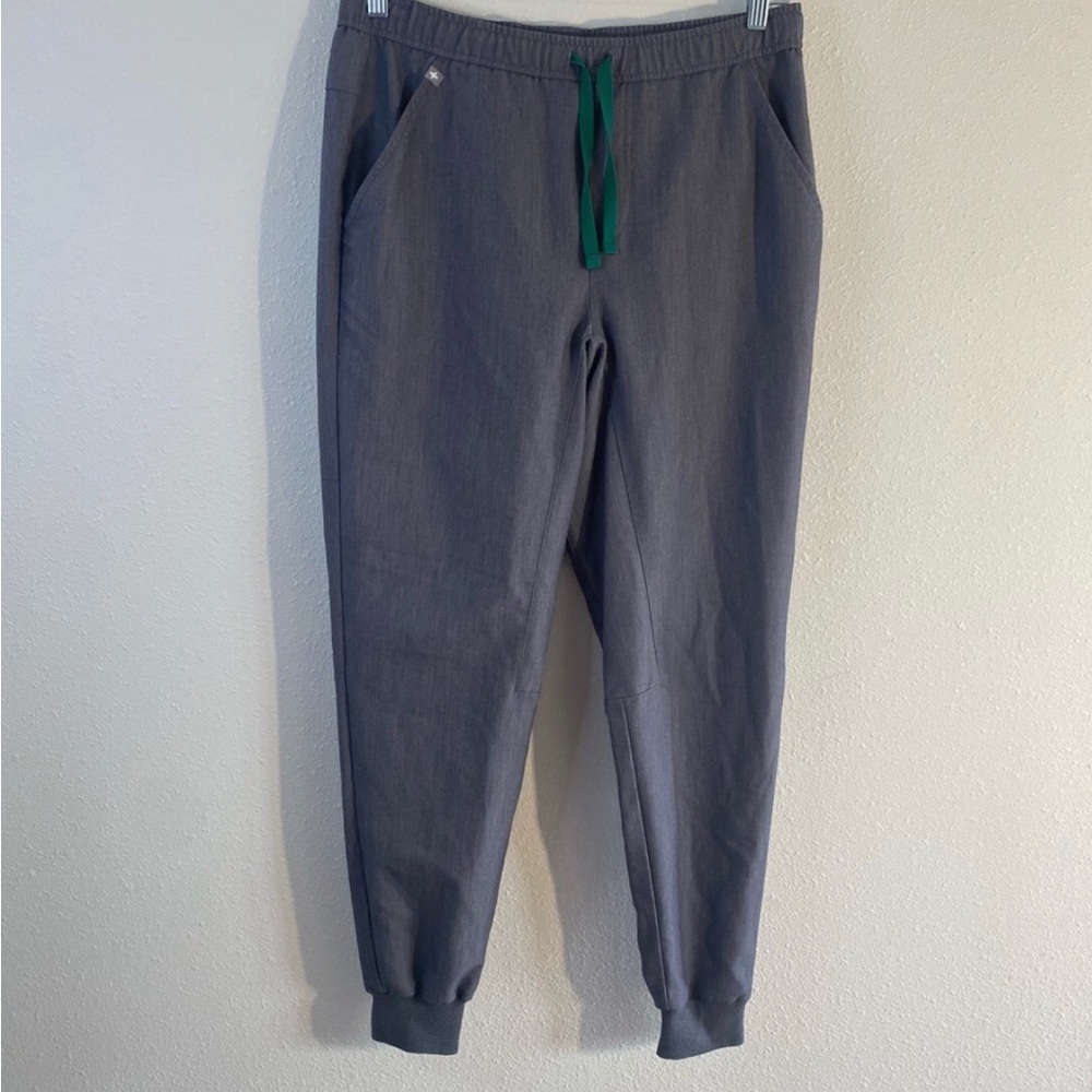 Figs High Waisted Zamora Jogger Scrub Pant Gray-M